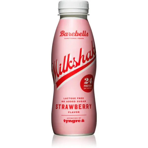 Barebells Milkshake proteinový mléčný nápoj příchuť Strawberry 330 ml