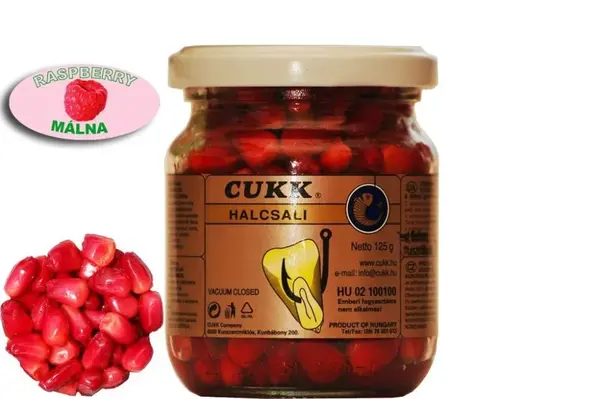 Cukk kukuřice bez nálevu 220 ml - malina