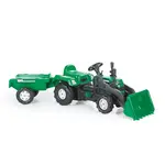 Dolu Šlapací traktor Ranchero velký s vlečkou a nakladačem