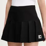 Sukně Karl Kani černá barva, mini, áčková, 61610030