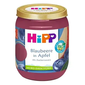 HIPP Jablká s čučoriedkami BIO 160 g