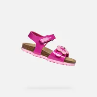 Pink Girls Sandals Geox Chalki - Girls