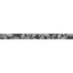 Listela Rako Rush čierna 5x60 cm mat/lesk WLAVP523.1