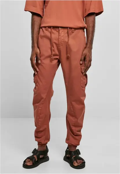 Terracotta Cargo Jogging Pants