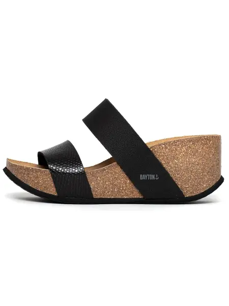 Bayton Šľapky 'Philomene'  hnedá / čierna