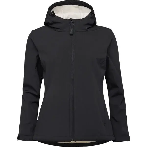 Willard RONASA Dámská celorozepínací softshellová bunda, černá, velikost