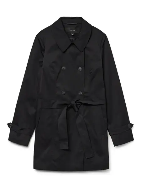 VERO MODA Prechodný kabát 'VMChelsea'  čierna