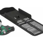 Wera 023471 Šroubovací bity s T-rukojetí Kraftform Kompakt 400 RA Set 1 (Sada 17 dílů)