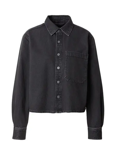 G-STAR Prechodná bunda  čierny denim