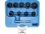 BGS Technic BGS 5265 Nástrčné hlavice 3/8" 10 ÷ 19 mm. Na poškozené matice a šrouby. Sada