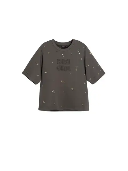 Desigual Tričko  čierna