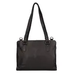 Dámská kožená kabelka Greenwood Roxana - černá