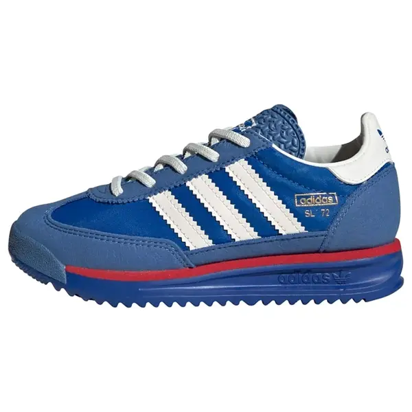 ADIDAS ORIGINALS Tenisky 'SL 72 RS'  modrá / zlatá / červená / biela