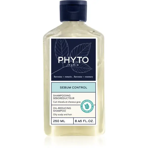 Phyto Sebum Control Oil-Reducing Shampoo šampon pro mastnou vlasovou pokožku 250 ml