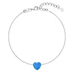 Evolution Group - Pavona Něžný náramek se syntetickým opálem 13018.3