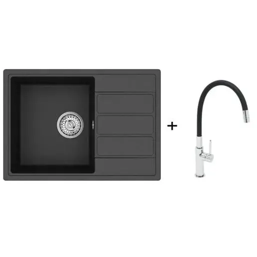 Drez SAT čierna SETSATSINK4