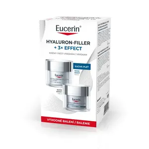 Eucerin Hyaluron-Filler + 3x Effect denní a noční krém 2x50 ml