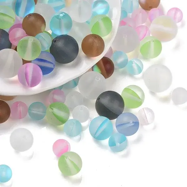 Synthetic Moonstone Beads