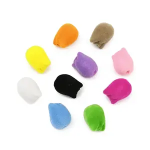 Flocking Opaque Acrylic Beads