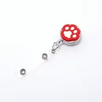 PVC Paw Badge Reel