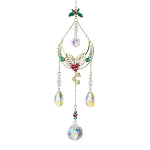 Christmas Brass Moon Hanging Ornaments