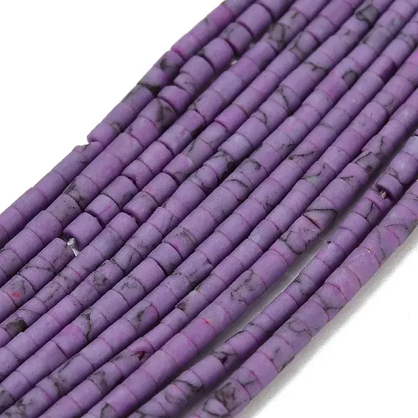 Dyed Synthetic Turquoise Beads Strands