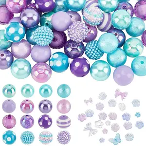 18 Style Mixed Style Acrylic Beads Jewelry Sets