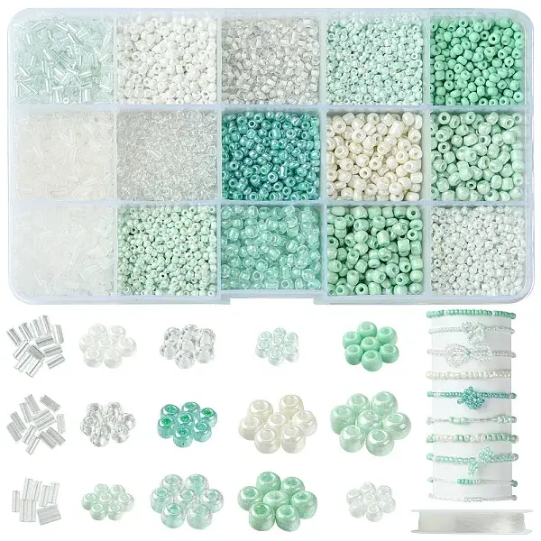 DIY Glass Seed Beads Bracelets Jewelry Making Kit