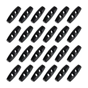 50Pcs 2-Hole Wood Buttons