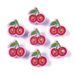 Printed Opaque Acrylic Beads