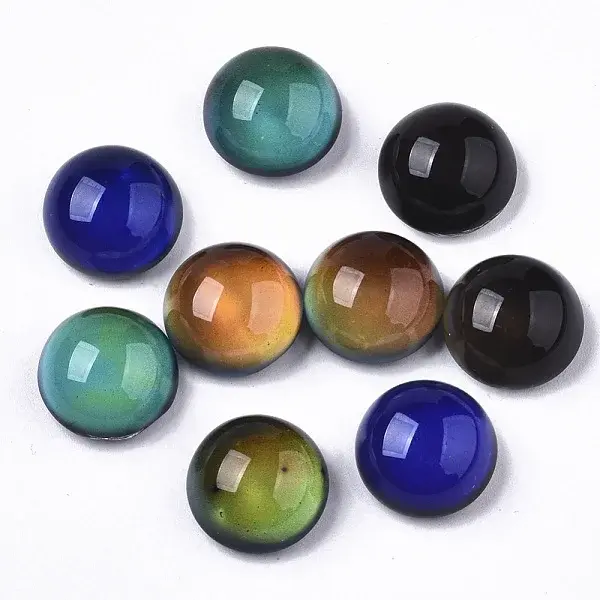 Translucent Glass Cabochons