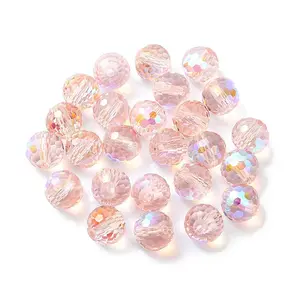AB Color Plated Glass Beads
