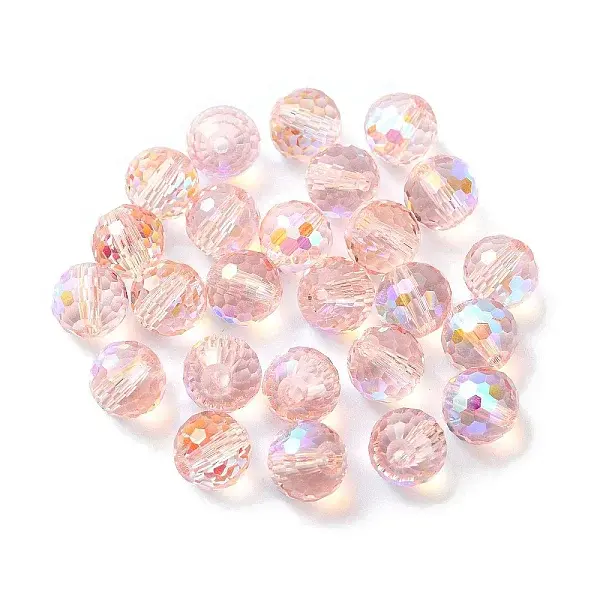 AB Color Plated Glass Beads