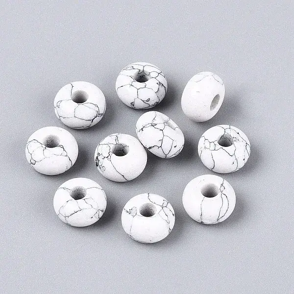 Synthetic Turquoise Dyed Beads