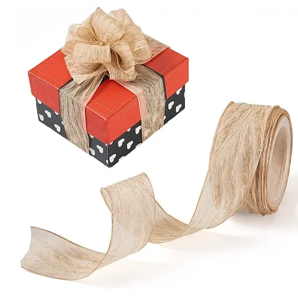 Polyester Crumpled Ribbon