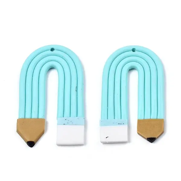 Handmade Polymer Clay Pendants