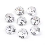 Pointed Back & Back Plated Glass Rhinestone Cabochons