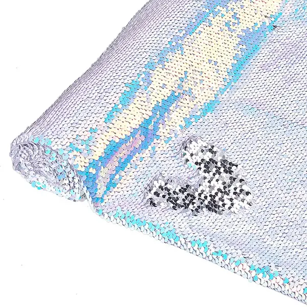 PVC Reversible Sequin Fabric