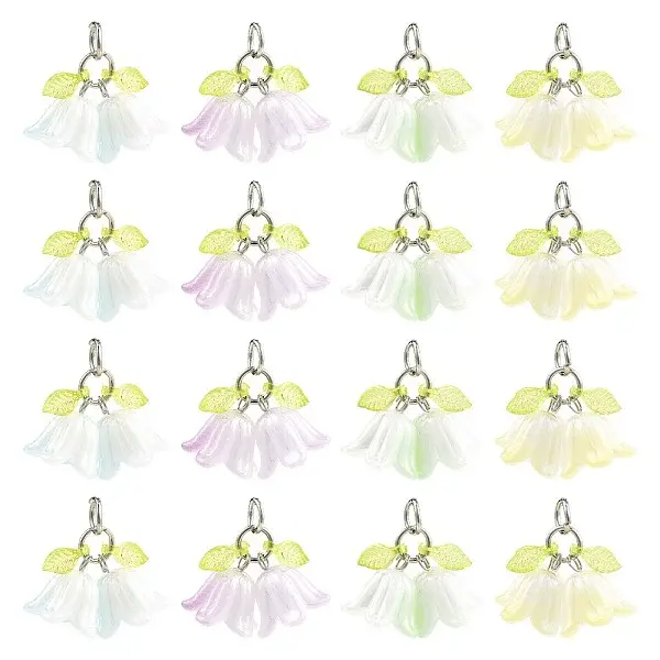 16Pcs Acrylic Pendants