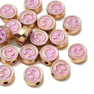 20Pcs Alloy Enamel Beads