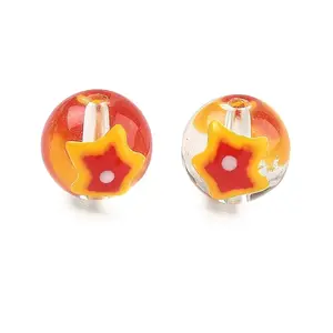 Transparent Glass Enamel Beads