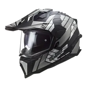 Enduro helma LS2 MX701 Explorer Atlantis Matt Titanium S (55-56)