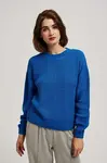 Marisse Azure Round Neck Sweater