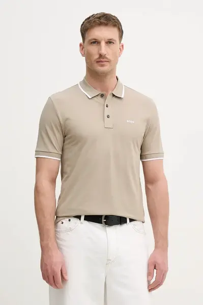 BOSS polo pánské bavlněné Parlay 190