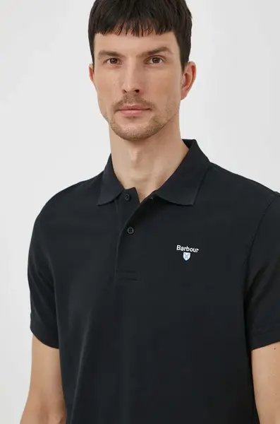 Barbour polo pánské bavlněné ESSENTIALS