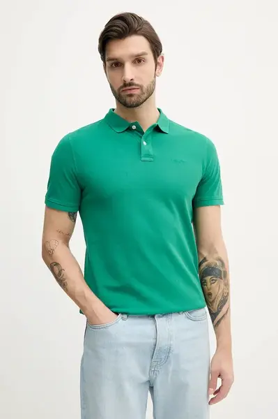 Bavlněné polo tričko Pepe Jeans