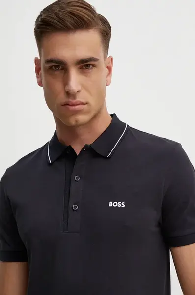 BOSS Green  Bavlněné polo tričko  Paule 4