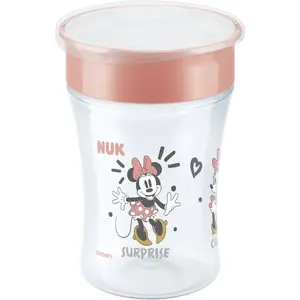 NUK Magic Cup hrnek s víčkem Minnie 230 ml