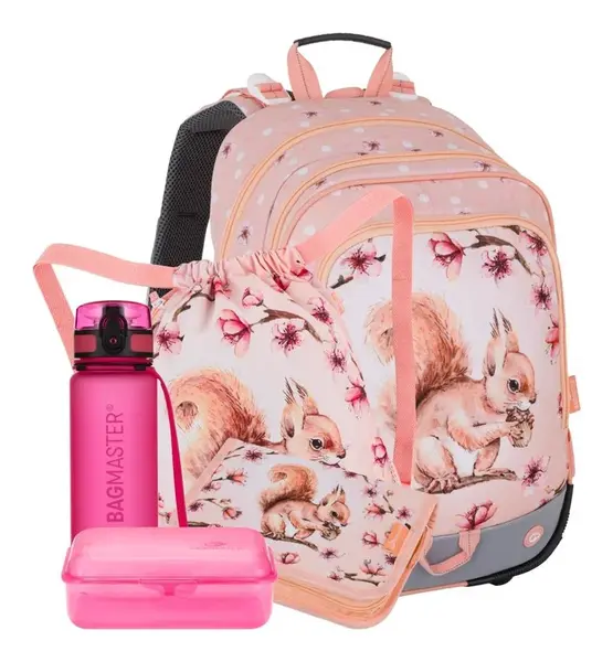 Školský set Bagmaster ALFA 26 A Set L Sqiurells