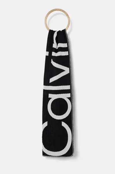 Calvin Klein Bavlněný šátek Calvin Klein